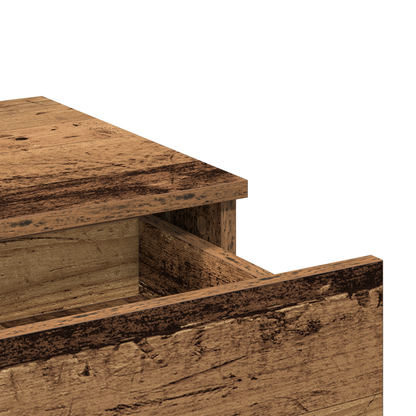 Dressing Table Old Wood 100 x 40 x 130 cm Engineered wood