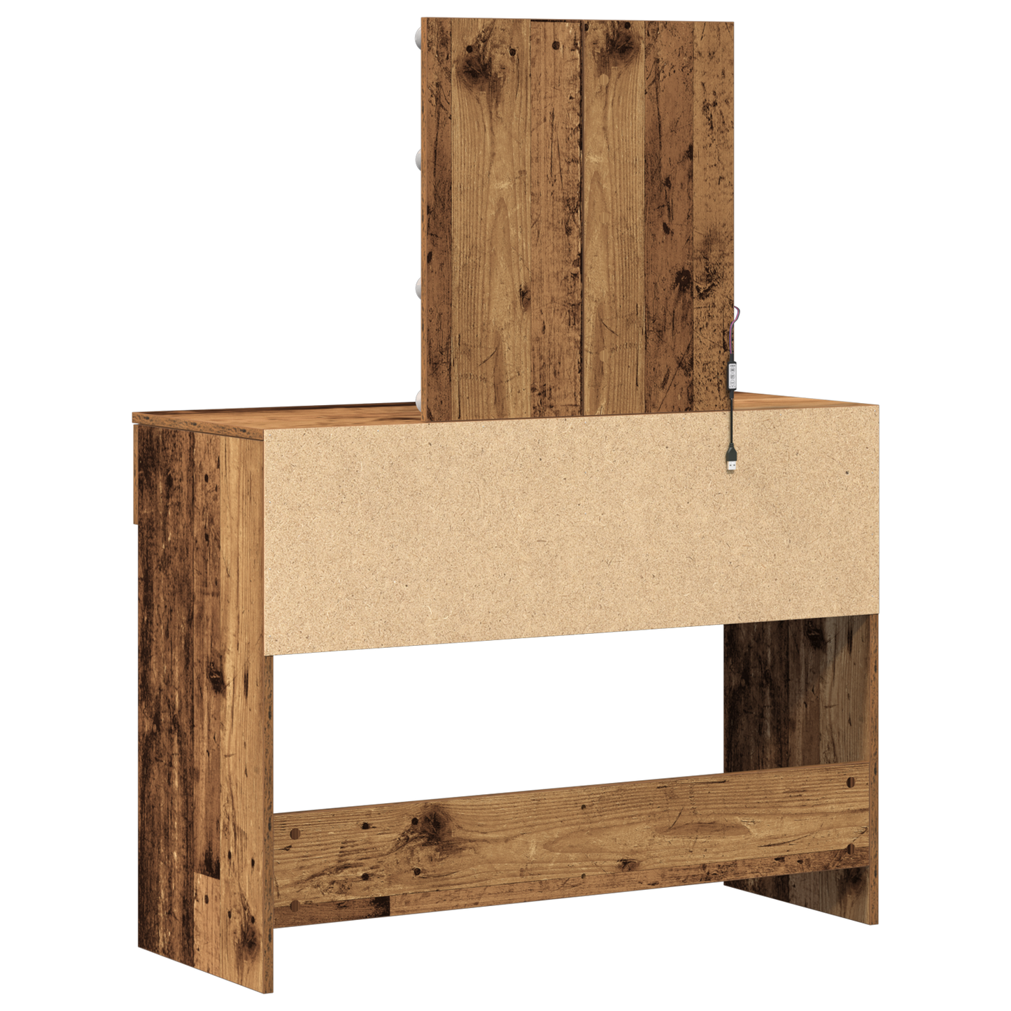 Dressing Table Old Wood 100 x 40 x 130 cm Engineered wood