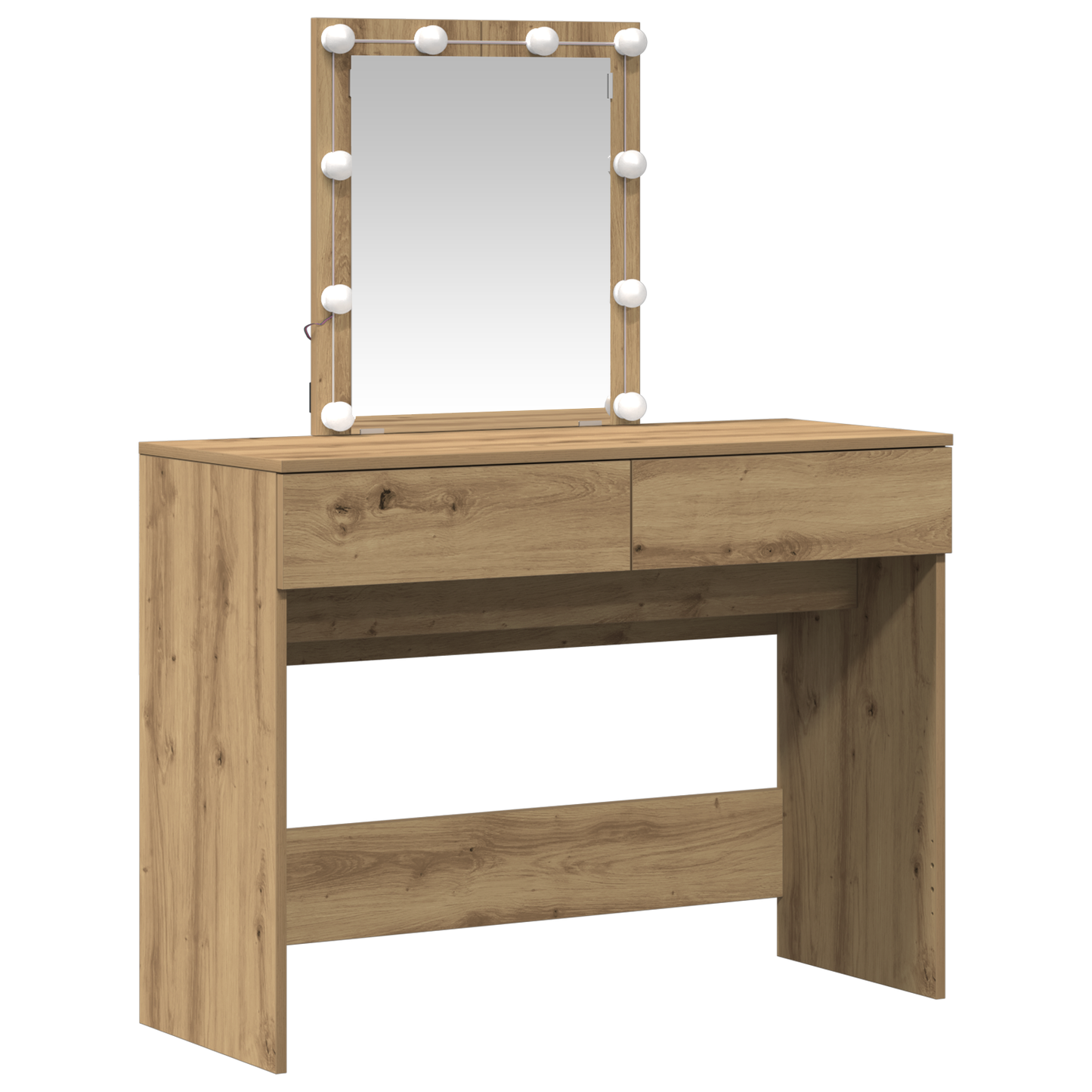 Dressing Table Artisan oak 100 x 40 x 130 cm Engineered wood