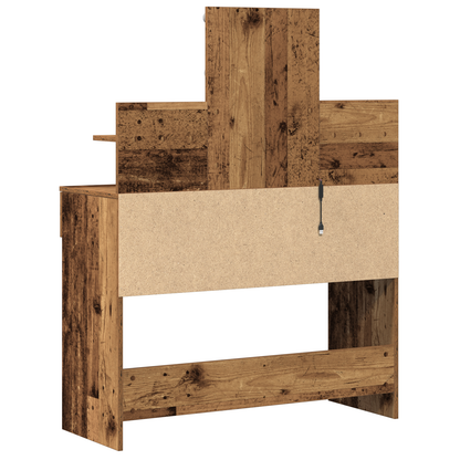 Dressing Table Old Wood 100 x 40 x 130 cm Engineered wood