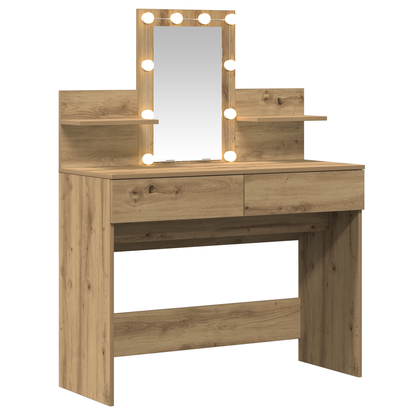 Dressing Table Artisan oak 100 x 40 x 130 cm Engineered wood