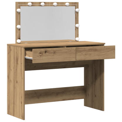 Dressing Table Artisan oak 100 x 40 x 120 cm Engineered wood
