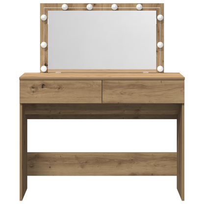 Dressing Table Artisan oak 100 x 40 x 120 cm Engineered wood