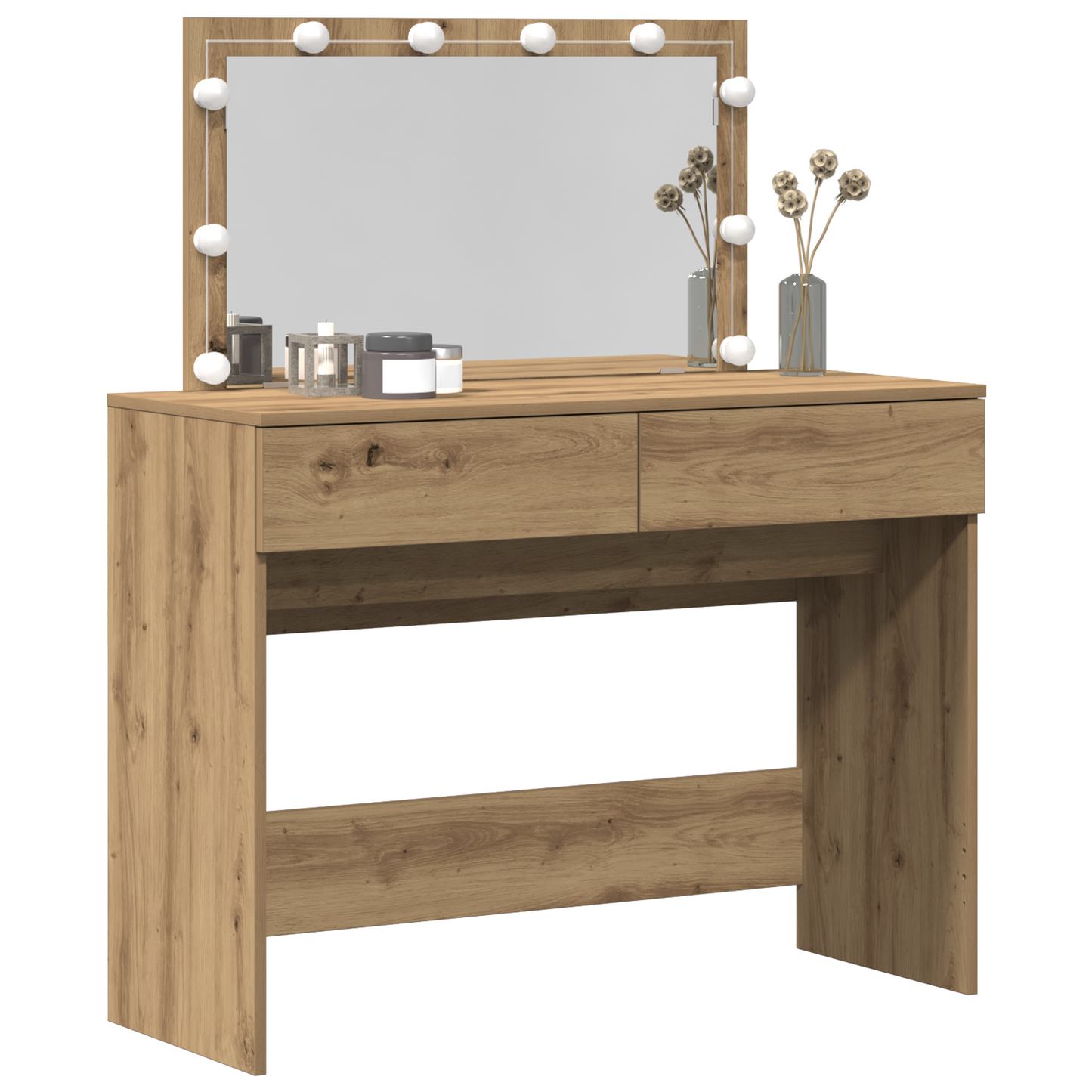 Dressing Table Artisan oak 100 x 40 x 120 cm Engineered wood