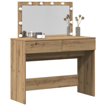 Dressing Table Artisan oak 100 x 40 x 120 cm Engineered wood